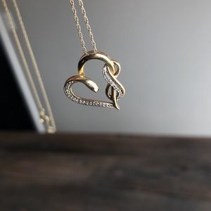 Zales infinity love heart